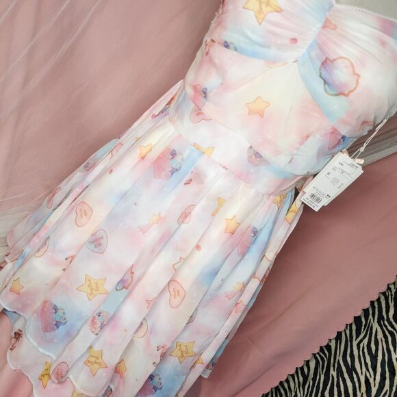 Lolita Dress Small Galaxy Cookies Kawaii Japan Party Prom Festival Halloween Y2K - Picture 8 of 10